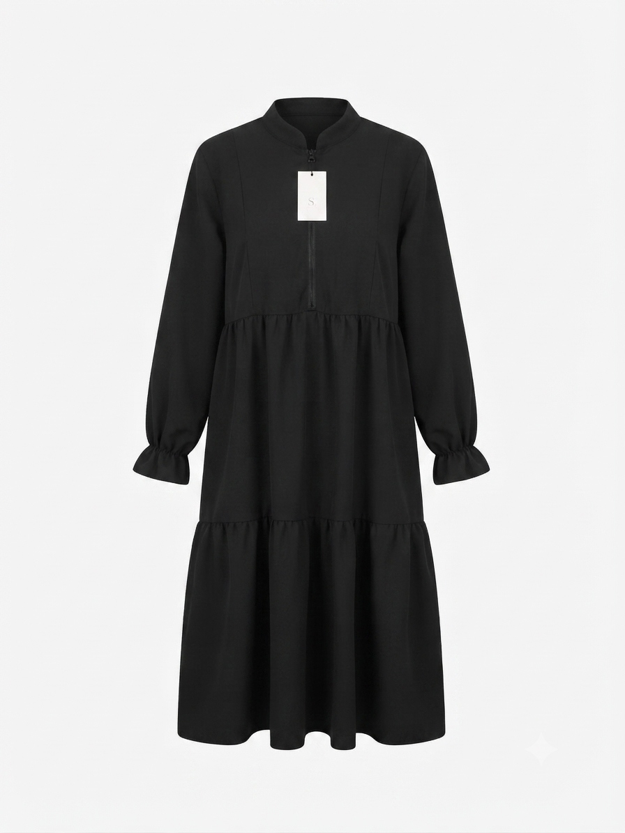 MIA Girls Abaya — Gathered Ruffles