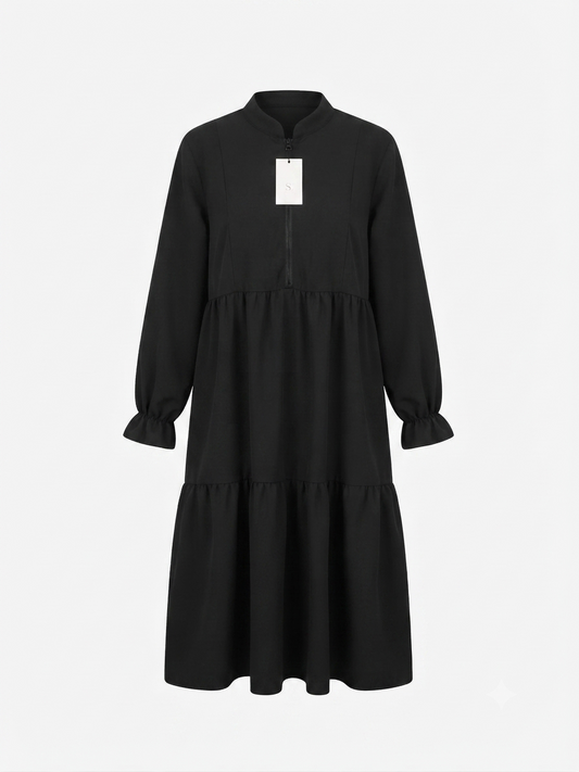 MIA Girls Abaya — Gathered Ruffles